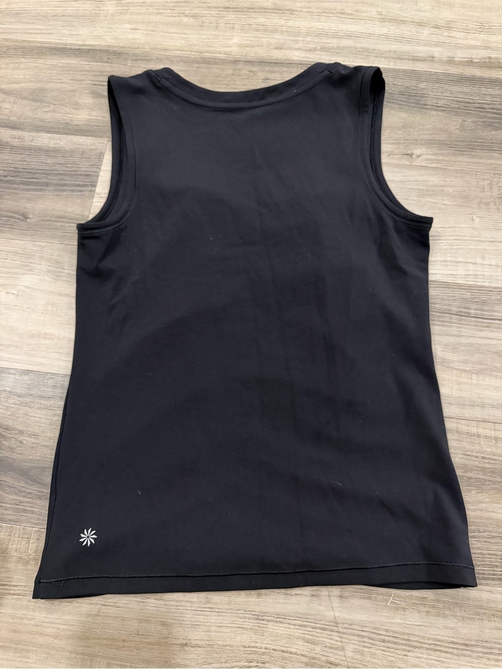 Athleta Ruched Center Front Black Tank - Picture 2 of 4